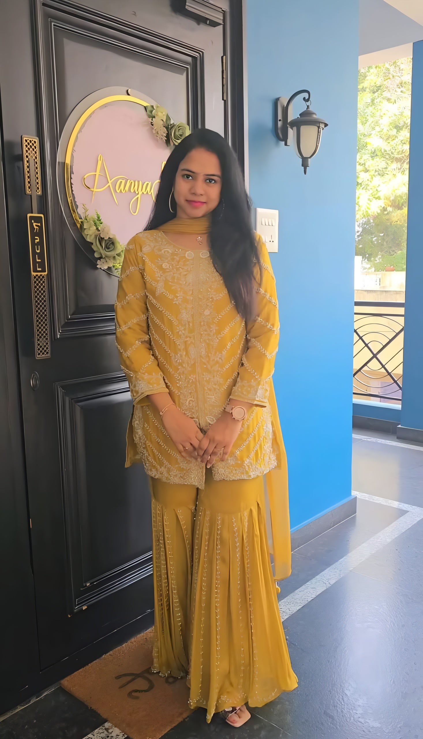 NEW DESIGNER PARTY WEAR SARARA & DUPATTA SET