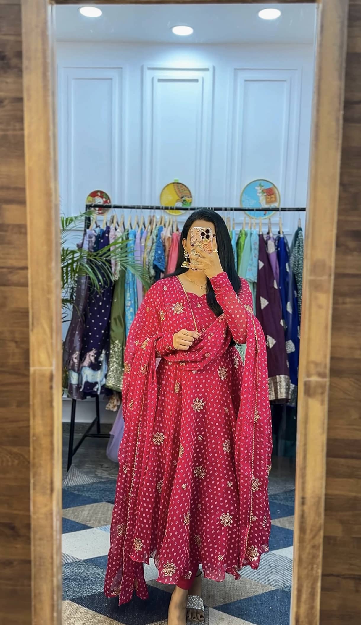 EMBROIDERY SEQUENCE WORK GOWN