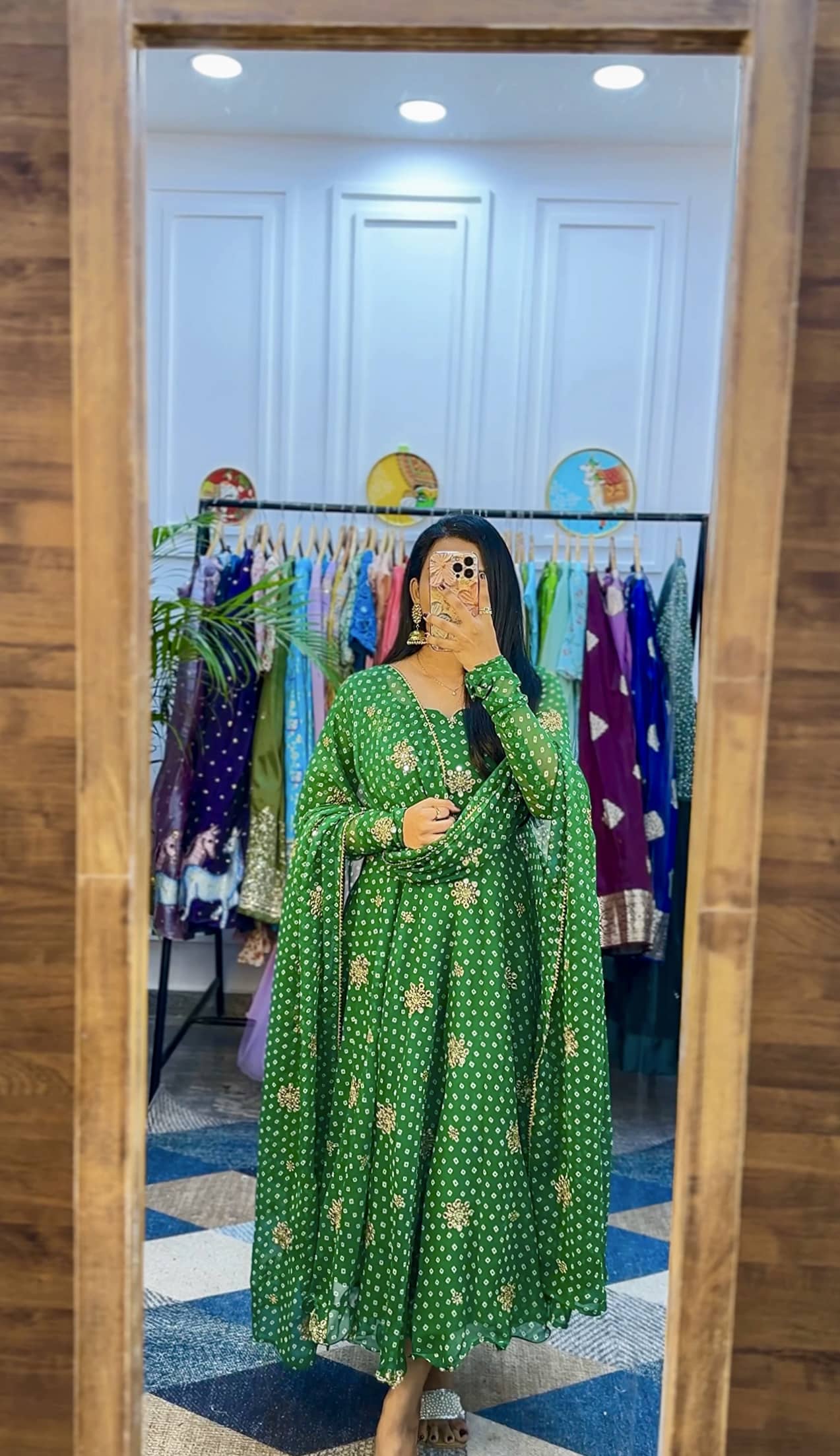 EMBROIDERY SEQUENCE WORK GOWN