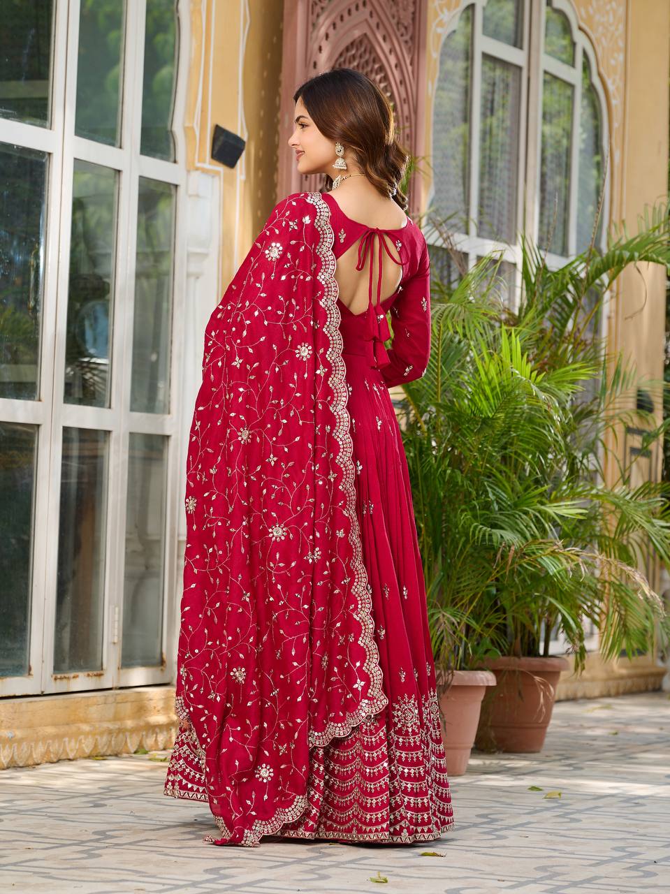 TRENDING LONG GOWN WITH DUPATTA
