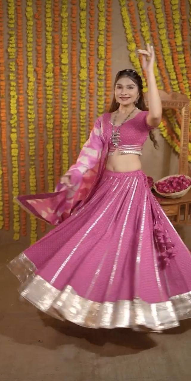 NAVRATRI SPECIAL DIGITAL PRINTED LEHENGA