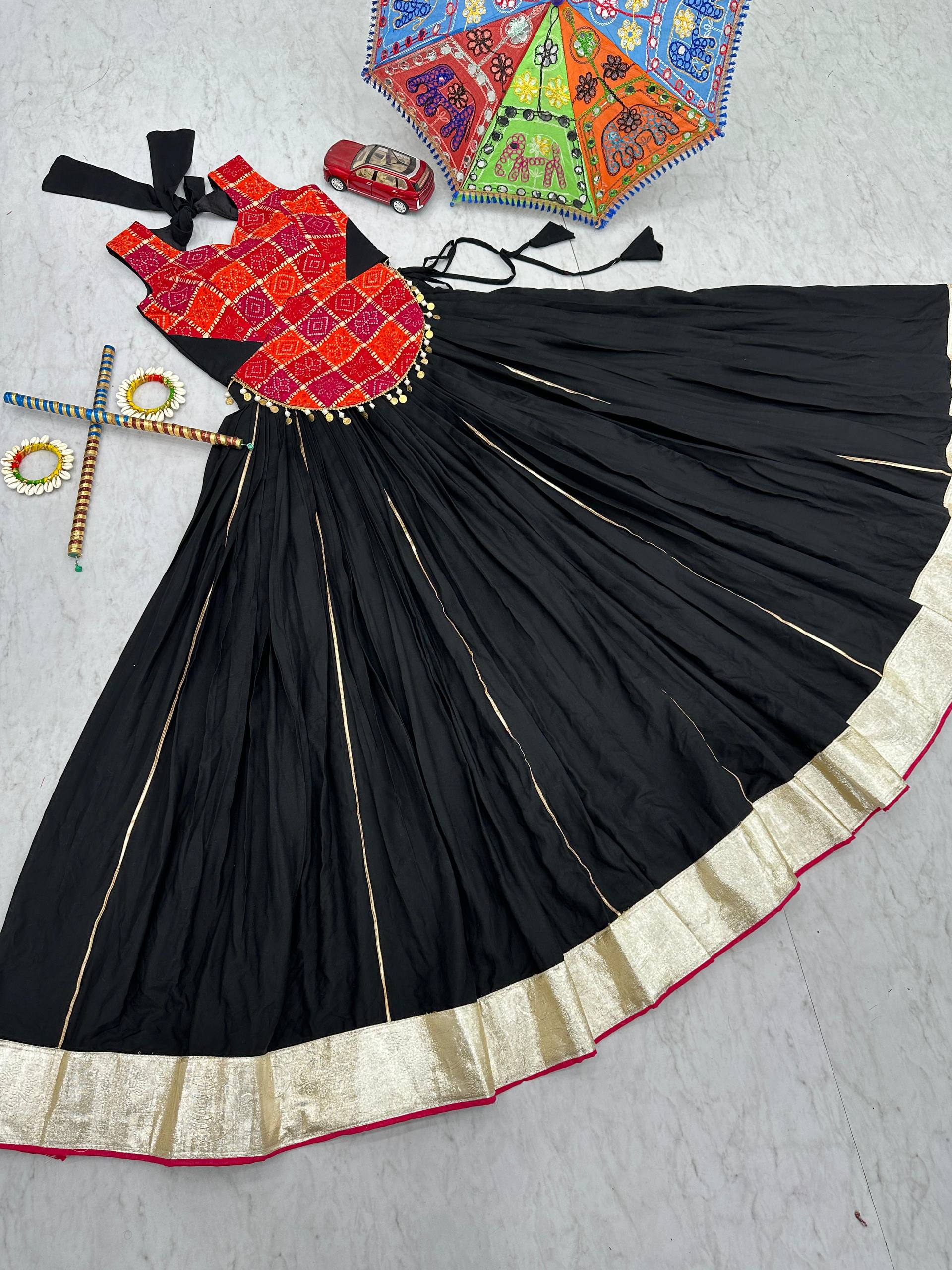 NEW LAUNCHING NAVRATRI SPECIAL PURE COTTON LEHENGA CHOLI