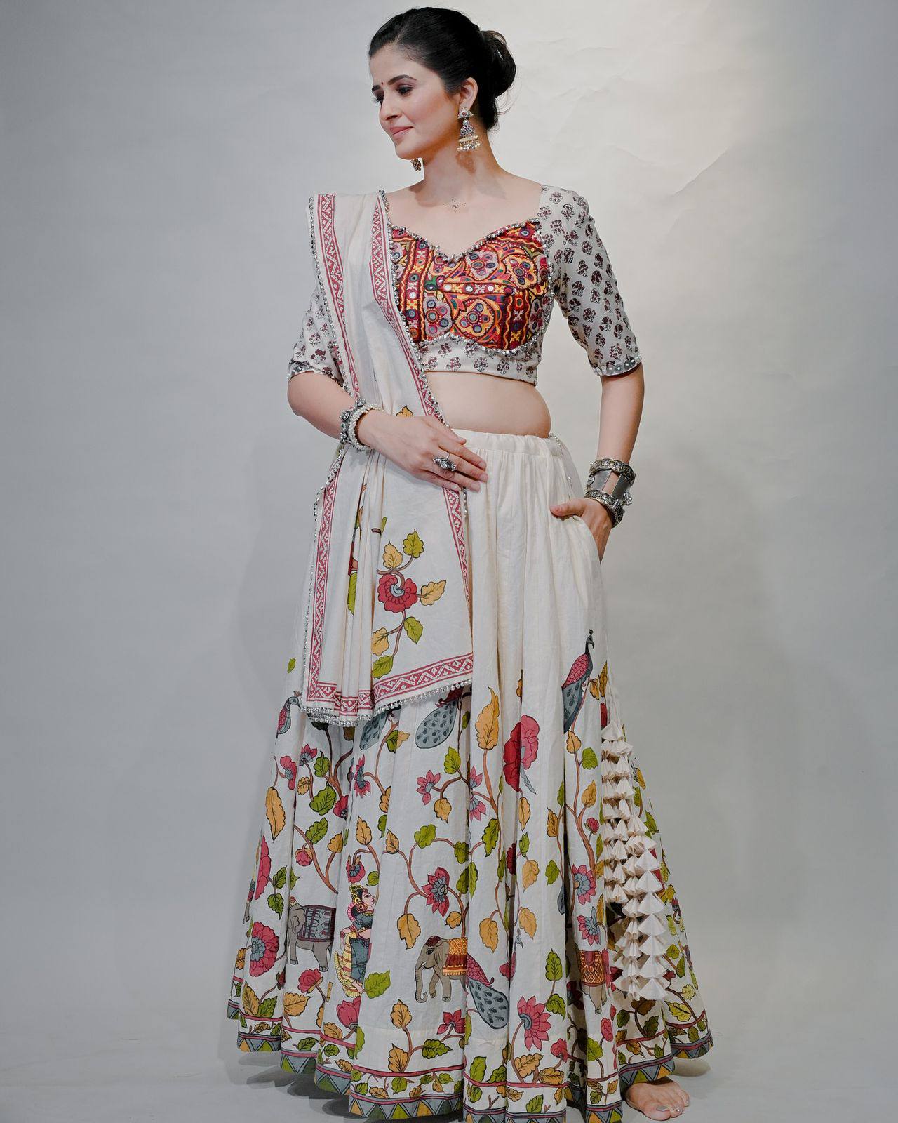 NAVRATRI SPECIAL PURE COTTON LEHENGA CHOLI