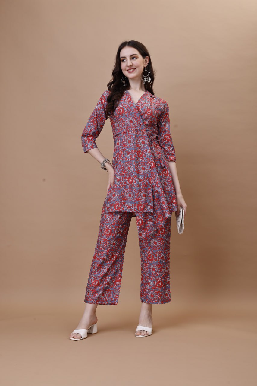 DAILY WEAR KURTI AND PANT SET