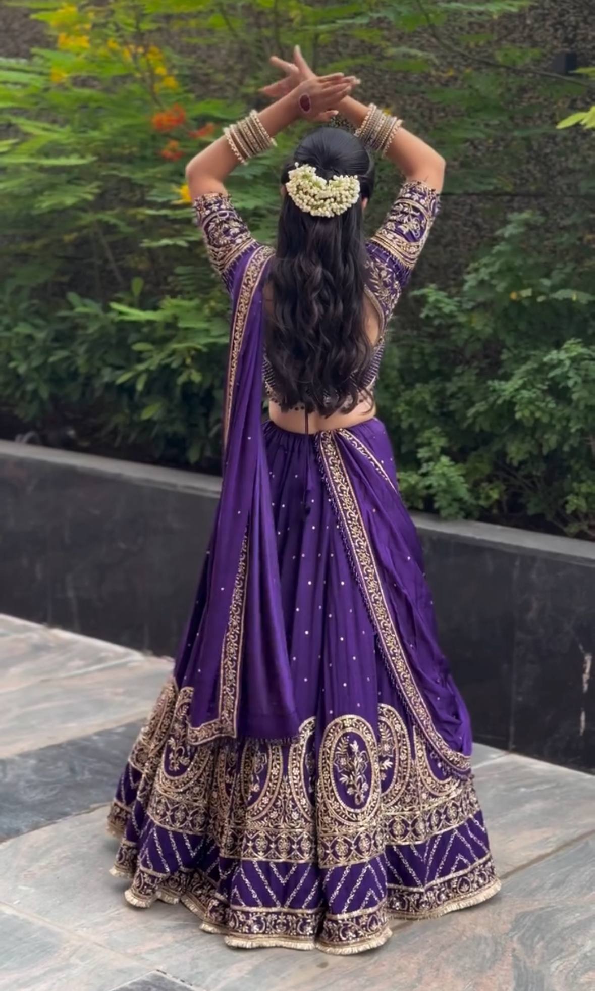 VICHITRA SILK LEHENGA CHOLI
